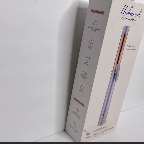 Conair Unbound Cordless Tutanium 1-inch Curling Iron - Picture 3 of 10